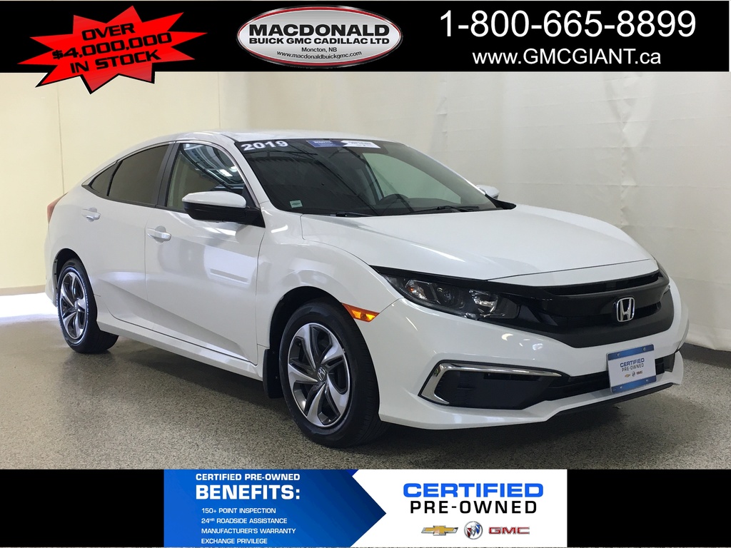 Pre-Owned 2019 Honda Civic Sedan LX Manual FWD Sedan